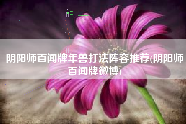 阴阳师百闻牌年兽打法阵容推荐(阴阳师百闻牌微博)