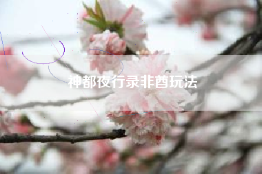 神都夜行录非酋玩法