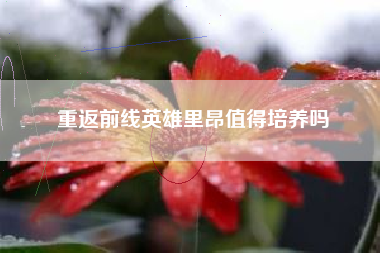 重返前线英雄里昂值得培养吗