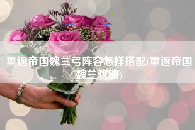 重返帝国魏兰弓阵容怎样搭配(重返帝国魏兰攻略)