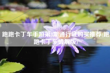 跑跑卡丁车手游第9期通行证购买推荐(跑跑卡丁车破解版)