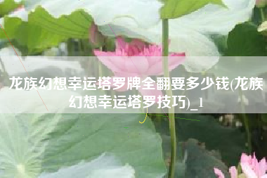 龙族幻想幸运塔罗牌全翻要多少钱(龙族幻想幸运塔罗技巧)_1