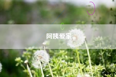 阿姨爱家