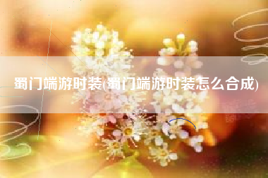 蜀门端游时装(蜀门端游时装怎么合成)