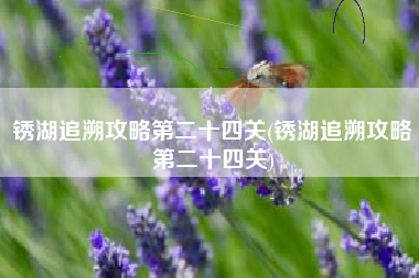 锈湖追溯攻略第二十四关(锈湖追溯攻略第二十四关)