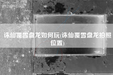 诛仙覆雪盘龙如何玩(诛仙覆雪盘龙拍照位置)