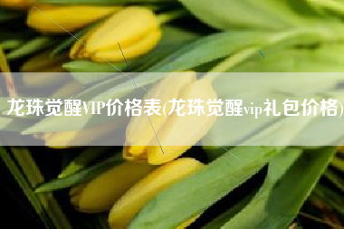 龙珠觉醒VIP价格表(龙珠觉醒vip礼包价格)