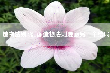 造物法则2烈酒(造物法则漫画另一个结局)