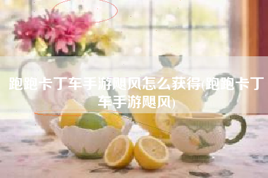 跑跑卡丁车手游飓风怎么获得(跑跑卡丁车手游飓风)