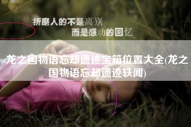 龙之国物语忘却遗迹宝箱位置大全(龙之国物语忘却遗迹轶闻)