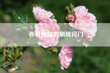 赤月迷城的刷级窍门
