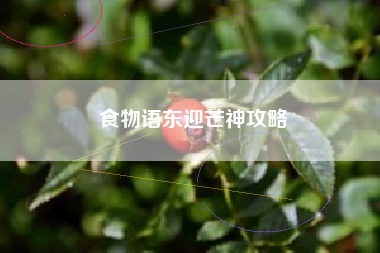 食物语东迎芒神攻略