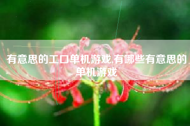 有意思的工口单机游戏,有哪些有意思的单机游戏