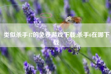 类似杀手47的免费游戏下载,杀手6在哪下载