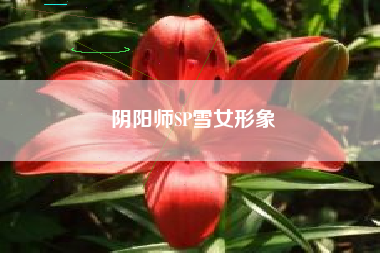 阴阳师SP雪女形象