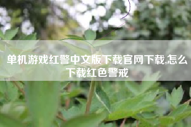 单机游戏红警中文版下载官网下载,怎么下载红色警戒