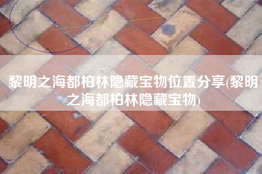 黎明之海都柏林隐藏宝物位置分享(黎明之海都柏林隐藏宝物)