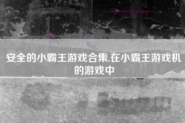安全的小霸王游戏合集,在小霸王游戏机的游戏中