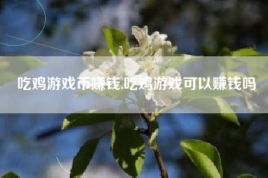 吃鸡游戏币赚钱,吃鸡游戏可以赚钱吗