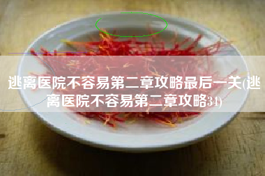 逃离医院不容易第二章攻略最后一关(逃离医院不容易第二章攻略34)