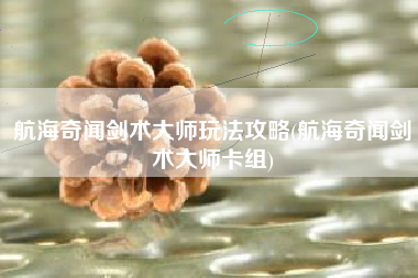 航海奇闻剑术大师玩法攻略(航海奇闻剑术大师卡组)