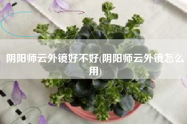 阴阳师云外镜好不好(阴阳师云外镜怎么用)