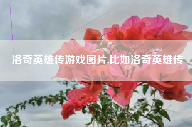 洛奇英雄传游戏图片,比如洛奇英雄传