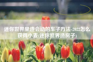 迷你世界里造会动的车子方法-2022怎么获得小麦(迷你世界造房子)