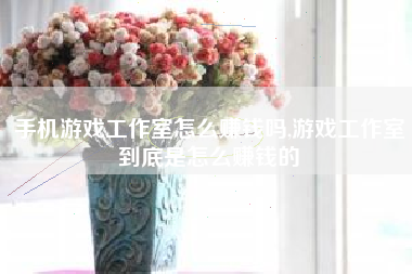 手机游戏工作室怎么赚钱吗,游戏工作室到底是怎么赚钱的