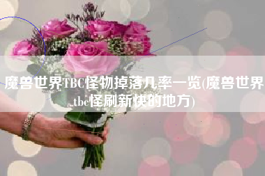 魔兽世界TBC怪物掉落几率一览(魔兽世界tbc怪刷新快的地方)