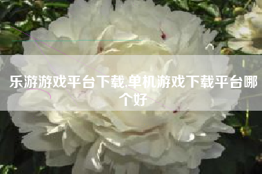乐游游戏平台下载,单机游戏下载平台哪个好