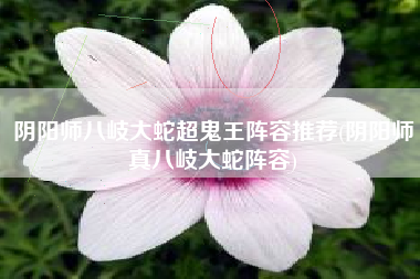 阴阳师八岐大蛇超鬼王阵容推荐(阴阳师真八岐大蛇阵容)