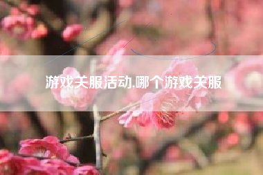 游戏关服活动,哪个游戏关服