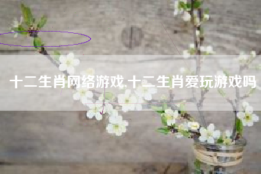 十二生肖网络游戏,十二生肖爱玩游戏吗