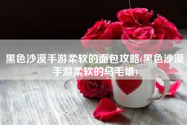 黑色沙漠手游柔软的面包攻略(黑色沙漠手游柔软的鸟毛堆)