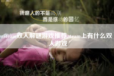 steam双人解谜游戏推荐,steam上有什么双人游戏