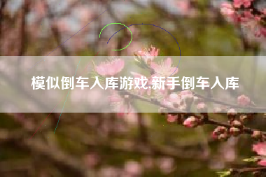 模似倒车入库游戏,新手倒车入库