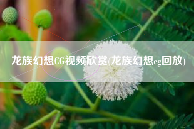 龙族幻想CG视频欣赏(龙族幻想cg回放)