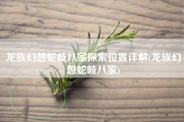 龙族幻想蛇歧八家探索位置详解(龙族幻想蛇岐八家)