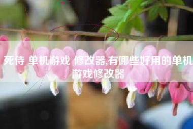 死侍 单机游戏 修改器,有哪些好用的单机游戏修改器