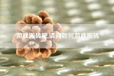 游戏搬砖吧,请问如何游戏搬砖