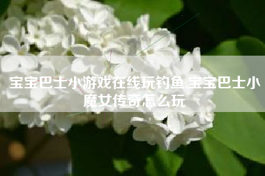 宝宝巴士小游戏在线玩钓鱼,宝宝巴士小魔女传奇怎么玩