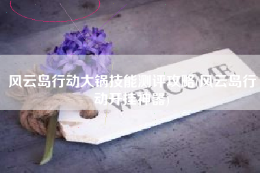 风云岛行动大锅技能测评攻略(风云岛行动开挂神器)