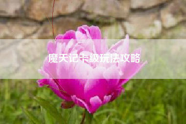 魔天记卡级玩法攻略