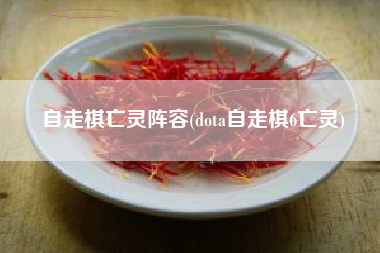 自走棋亡灵阵容(dota自走棋6亡灵)