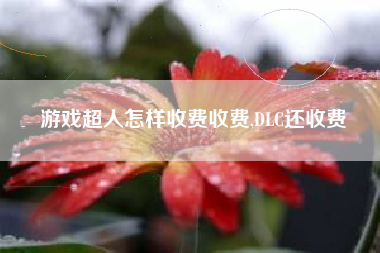游戏超人怎样收费收费,DLC还收费