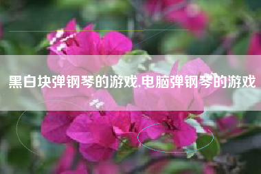 黑白块弹钢琴的游戏,电脑弹钢琴的游戏