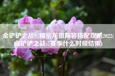 金铲铲之战S7精密龙狙阵容搭配攻略2022(金铲铲之战s7赛季什么时候结束)