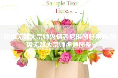 超级无敌大宗师灭情老尼推图好用吗(超级无敌大宗师神通图鉴)
