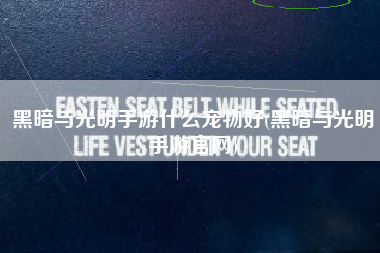 黑暗与光明手游什么宠物好(黑暗与光明手游官网)